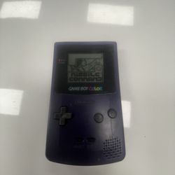 Game Boy Color Purple
