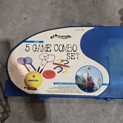 5 Game Combo Set