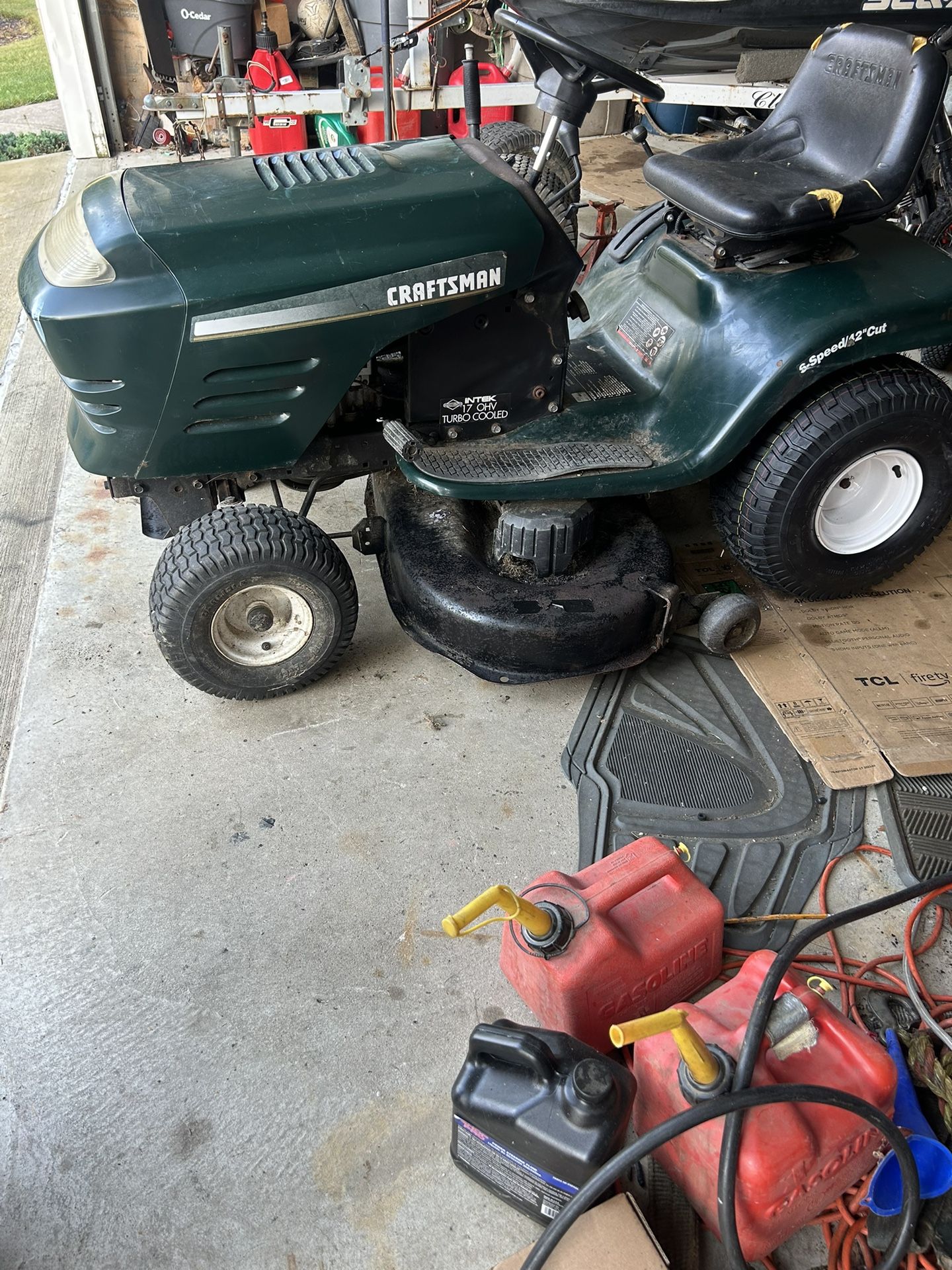 ride mower