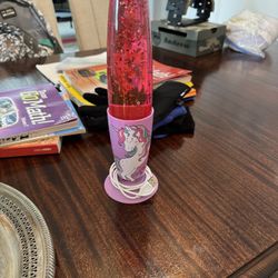 Unicorn Glitter Lamp