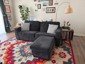 Ashley Furniture Altari Sofa Couch & Ottoman