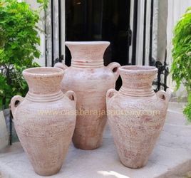 Rustic Clay Vases ⚱️Vintage Styles "Pottery Store "Casa Barajas Clay Pots &pottery "Cypress Ca.90630 