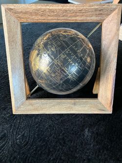 Globe on an easel