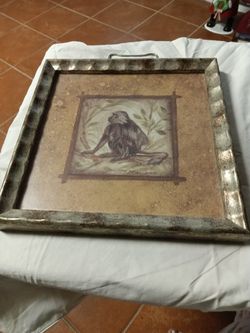 Monkey Bunch Picture Frame