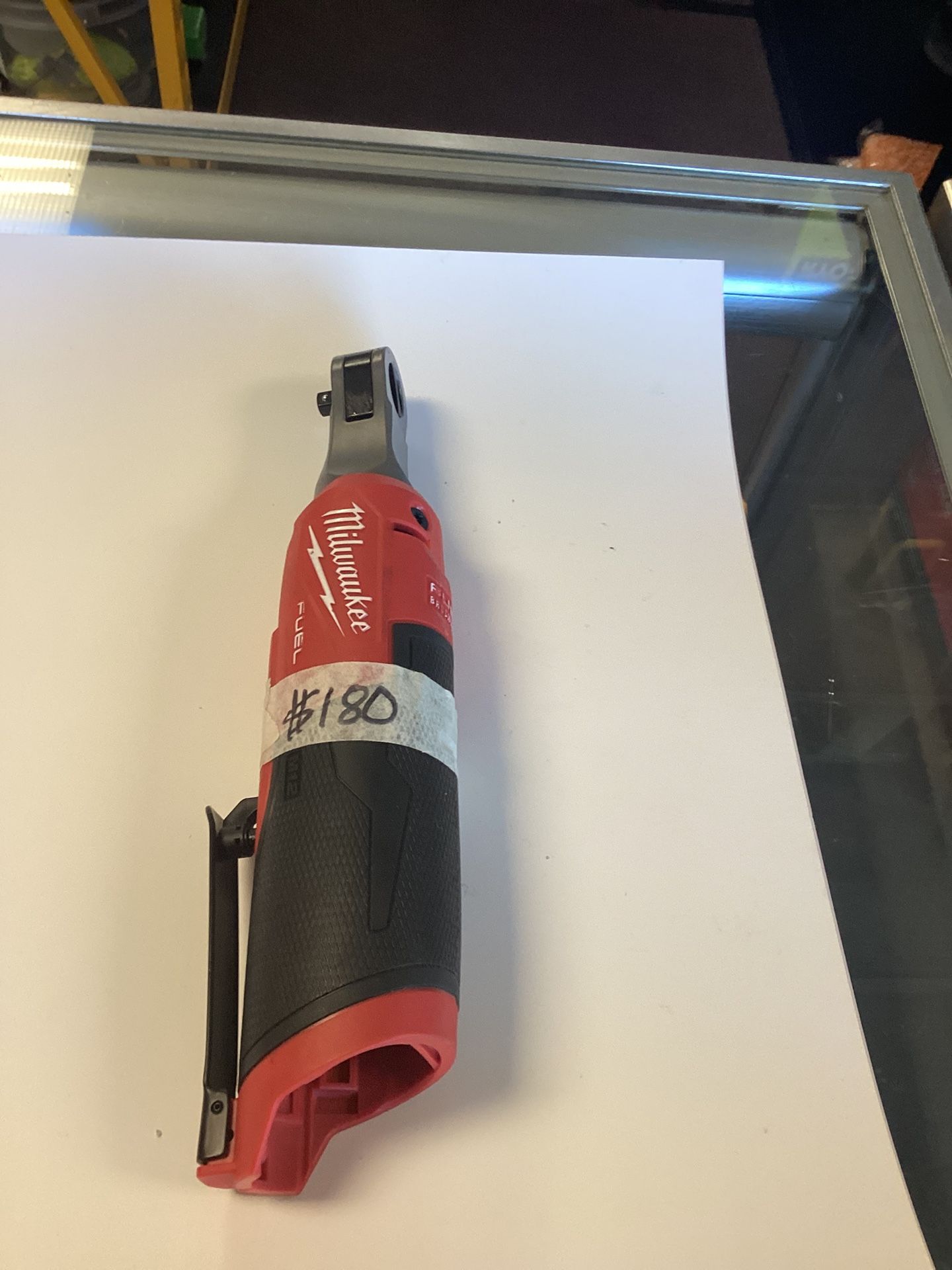 Milwaukee M12 Fuel Brushless 1/4 Ratchet (Tool Only) $180