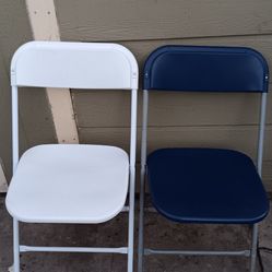 Plastic/Metal Folding Chairs