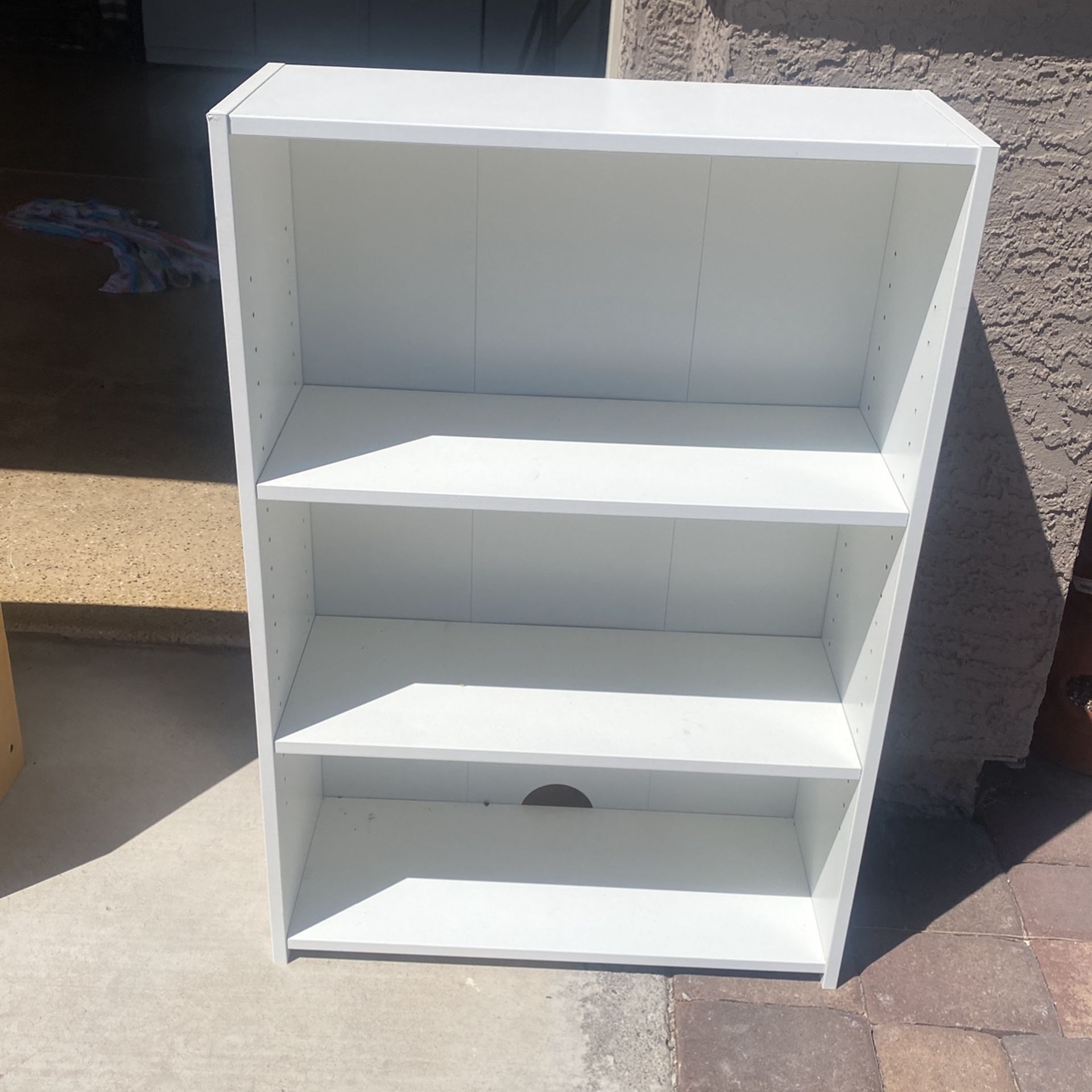 White Bookcase 