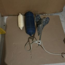 Anchor And Fenders READ DESCRIPTION 