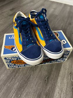 Vans x Our Legends Style GT BMX sneakers in a blue and yellow size 10 men’s