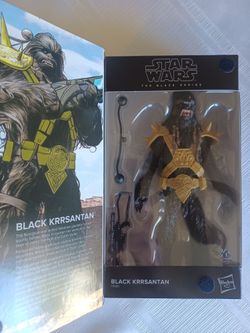 Star Wars Black Krrsantan Black Series Comic Cover Figure