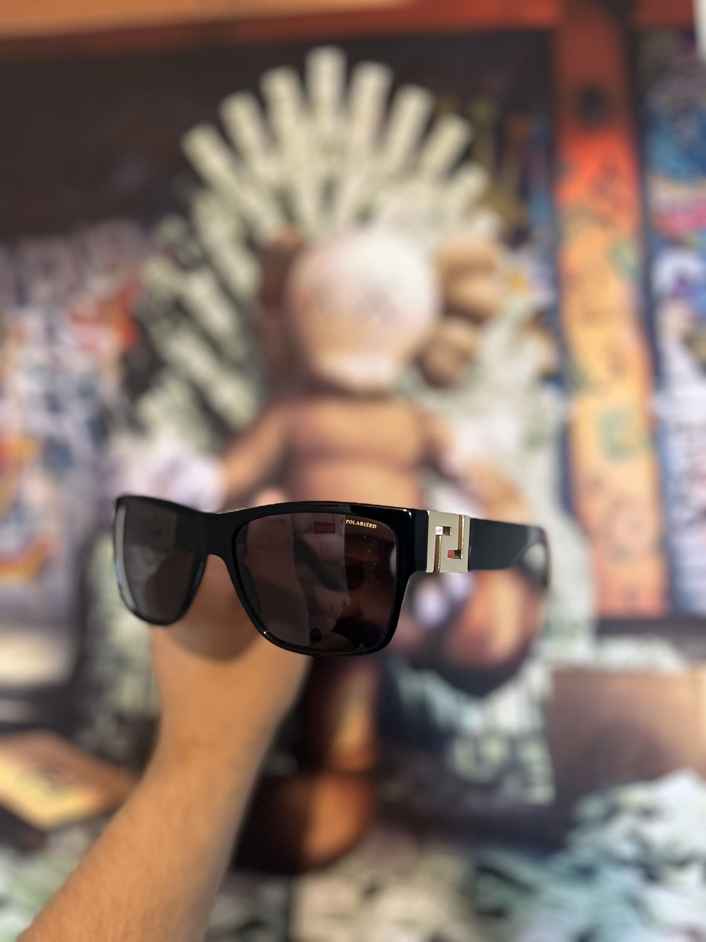 Greca Versace Squared Glasses