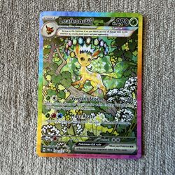 Pokemon TCG - Leafeon Prismatic Evolutions 