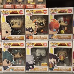 My Hero Funko Pops