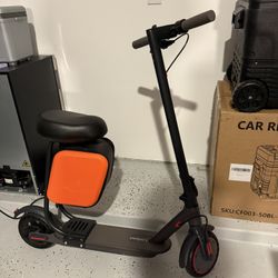 Electric Scooter With Seat – Brand New, Tested Once