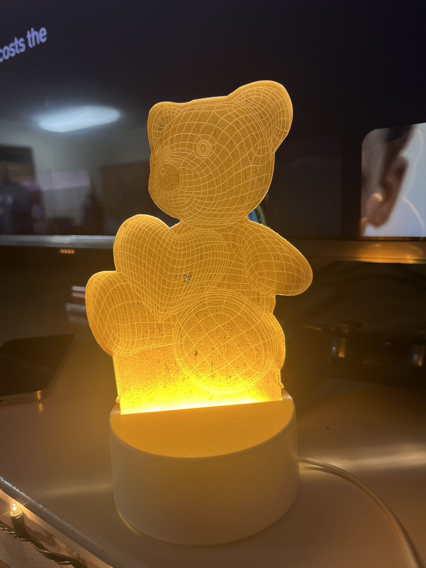 Teddy Bear Led Lamp