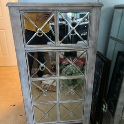 Mirrored Storage Dresser
