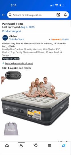 NEW AIR MATTRESS WORTH 100