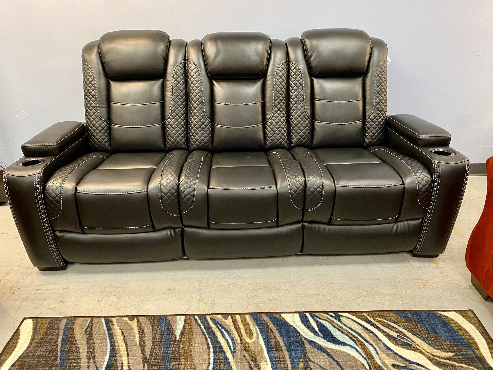 Black Power Recliner, Reclining , Recliner Living Room Sets, Reclining Sofa , Reclining Couch