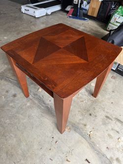Wooden Side Table 