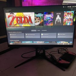 240 Hz Esports Monitor TN panel 0.5 ms response, Aorus monitor with Led lights. Display port, hdmi.