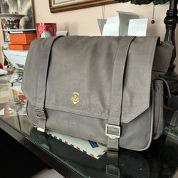 Bally Leather Messenger Bag
