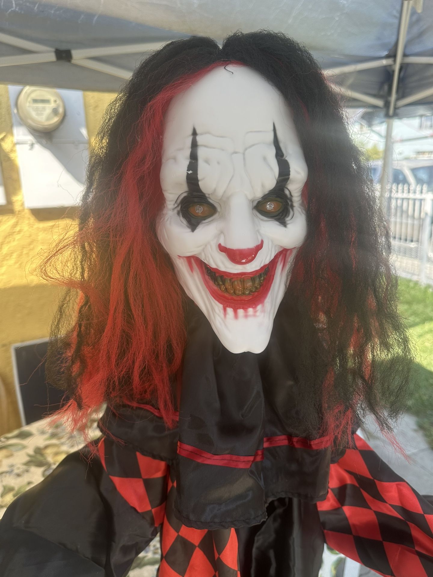 Animated Haunted Clown