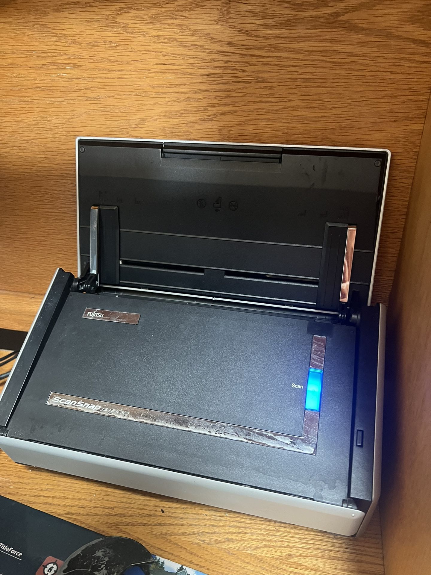 Computer. Keyboard, Mouse And A scanner