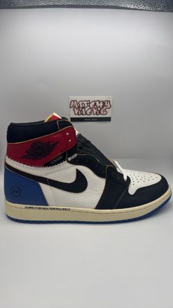 Jordan 1 Retro High OG SP Fragment x Union LA Varsity Red Sport Royal Sz. 12