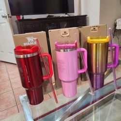 Stanley Starbucks Cups 40 0z Brand New With Straw 