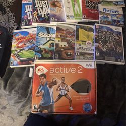 Nintendo Wii(GAMES/ACCESSORIES INCLUDED 