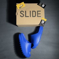 Adidas Yeezy Slides ‘Azure’ Brand New! FREE U.S Shipping!