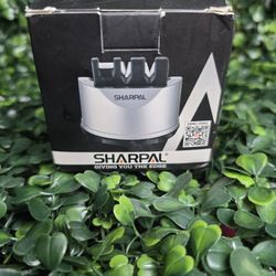 Sharpal Knife & Scissors Sharpener with Suction Cup Base