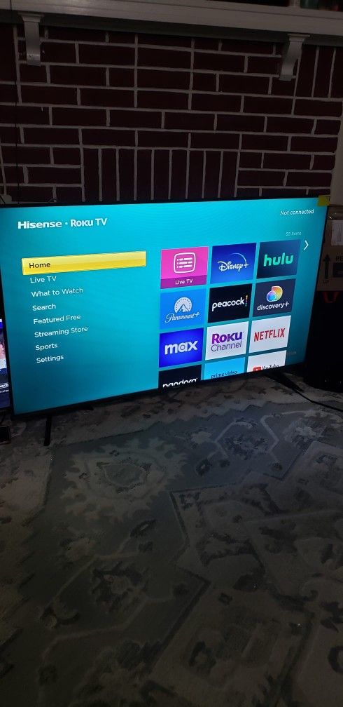 Hisense Roku 50" Smart TV