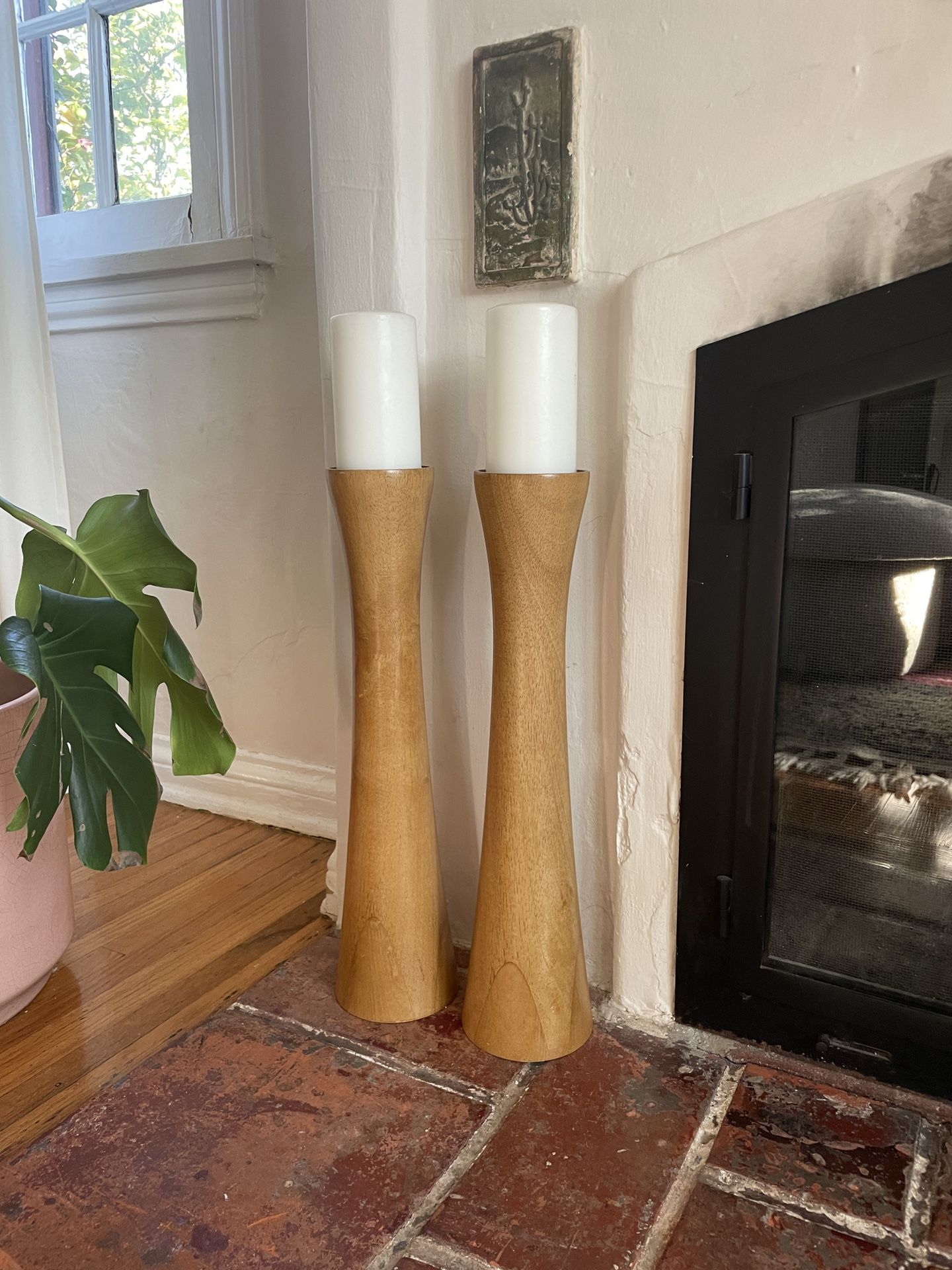 Mid Century Candle Holders