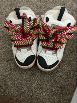 lanvin curb sneakers
