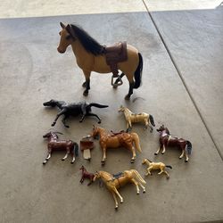 Toy horse collection