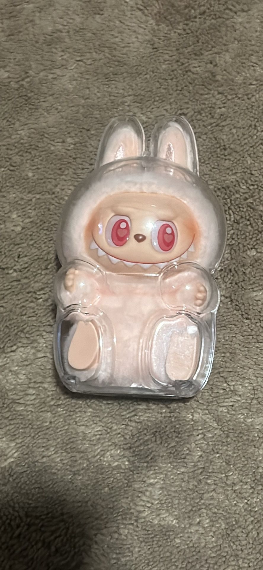 Real labubu with case