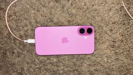 Pink iPhone 16