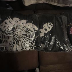 Small Spider Set With Pants And Hoodie 