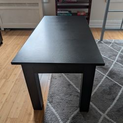 Large Black Coffee Table