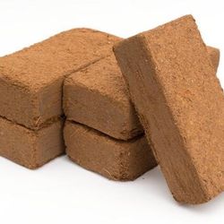 Coco Fiber Blocks - For All Your Gardening & Landscaping Needs - 11 LB Blocks
