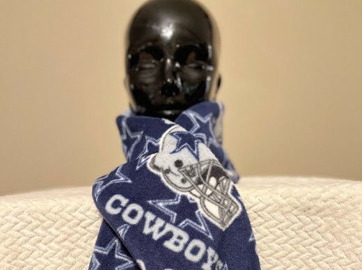 Cowboys Fringed Scarf