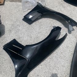 G37 Coupe Partial Carbon Fenders