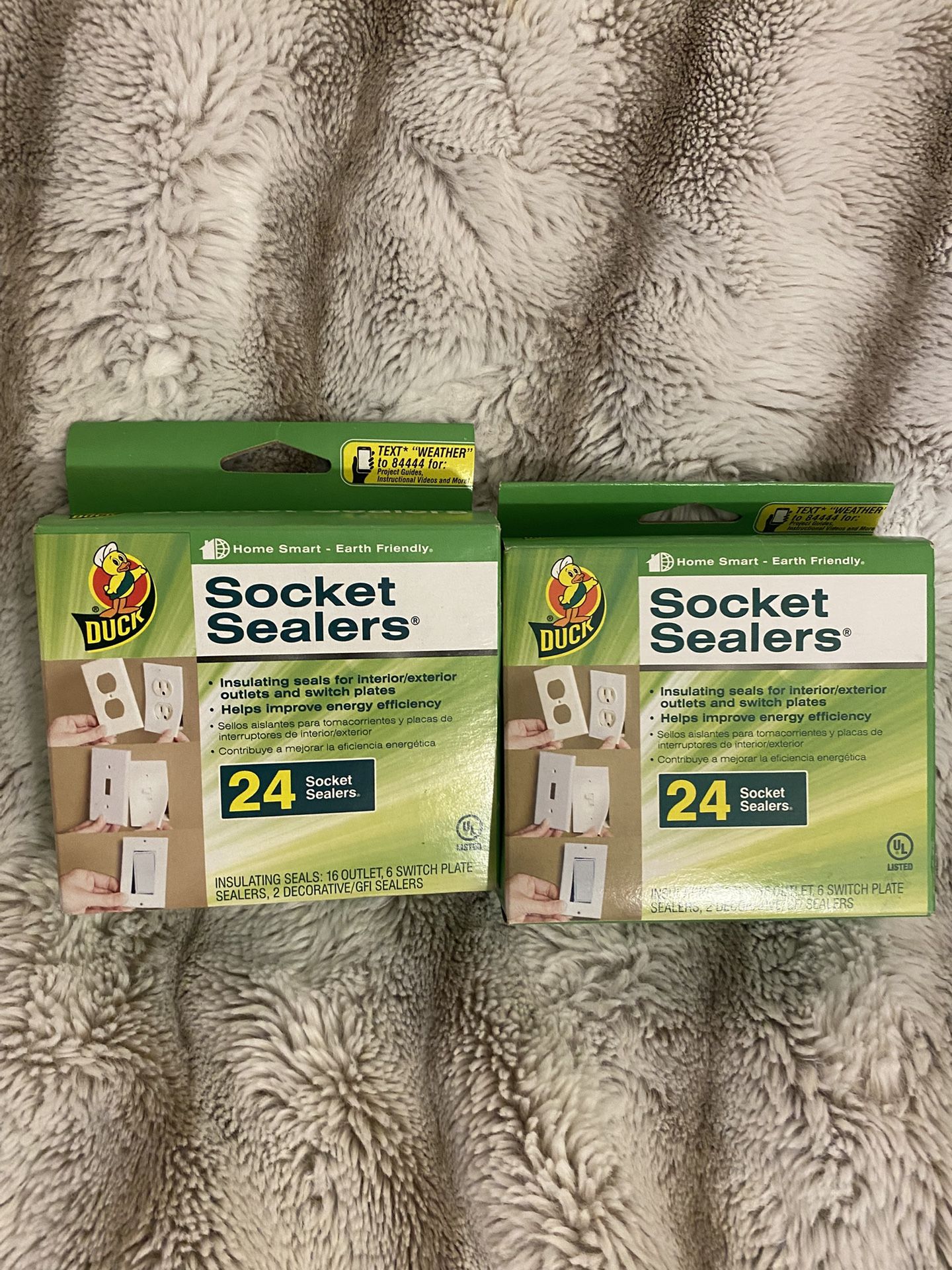 Duck Socket Sealers 2-24 Packages