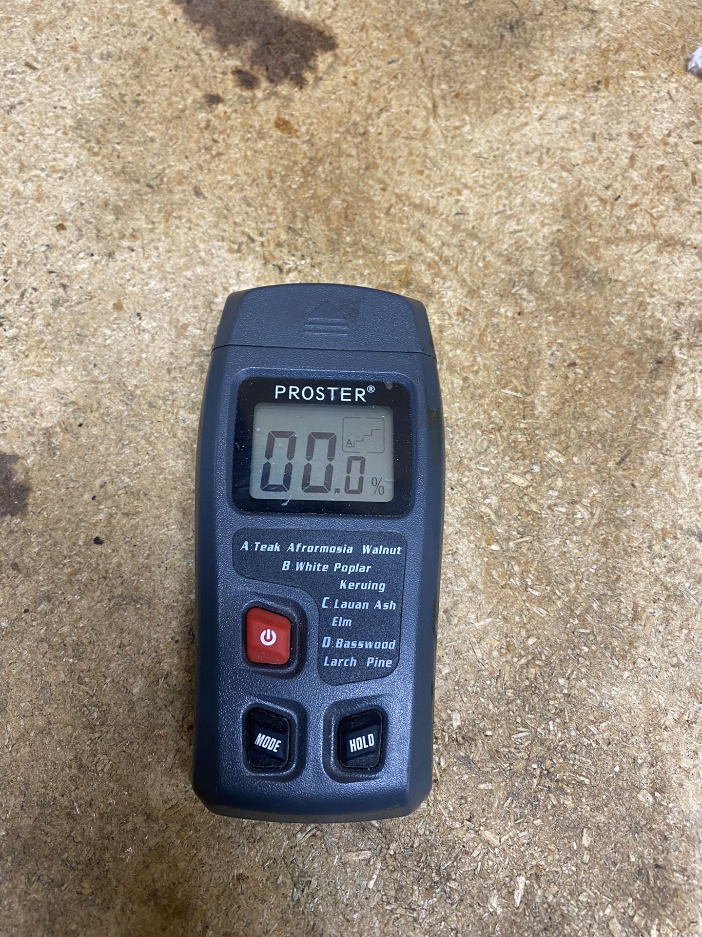 Digital Hydrometer(Used to Insure Firewood was properly cured)