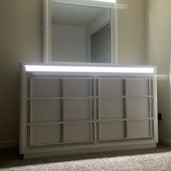 Ashley Chalanna Dresser And Mirror - Like New - Moving Sale