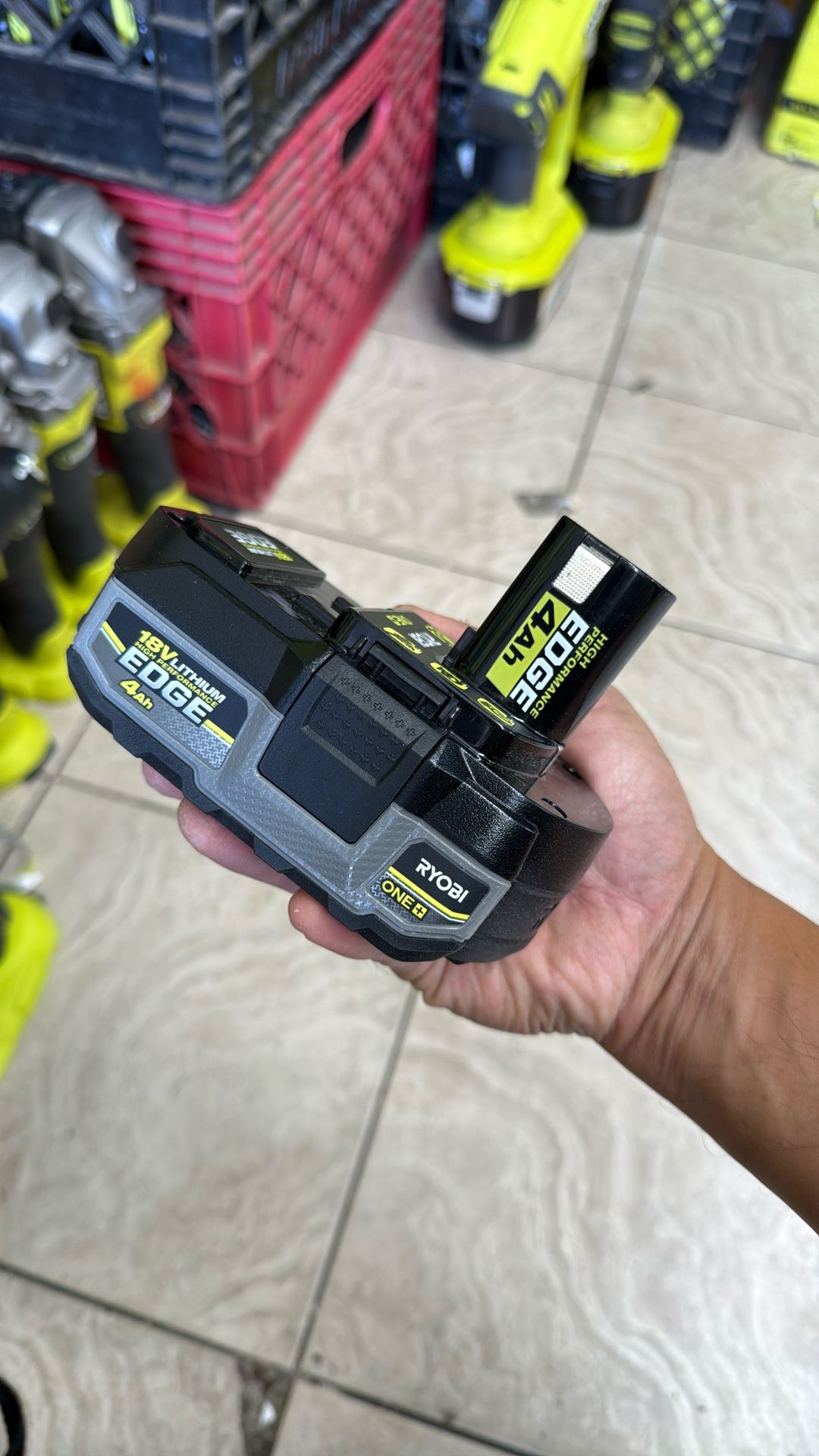 Ryobi Edge Batteries $60 A Battery