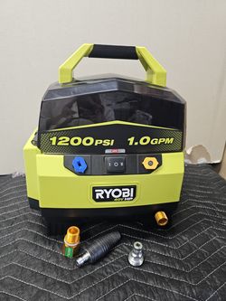 RYOBI
40V 1200 PSI 1.0 GPM Cordless Electric Cold Water Pressure Washer (Tool Only)