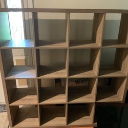 58 By 58 Shelf Each Cube Is 13 By 13 Very Lovely Like New