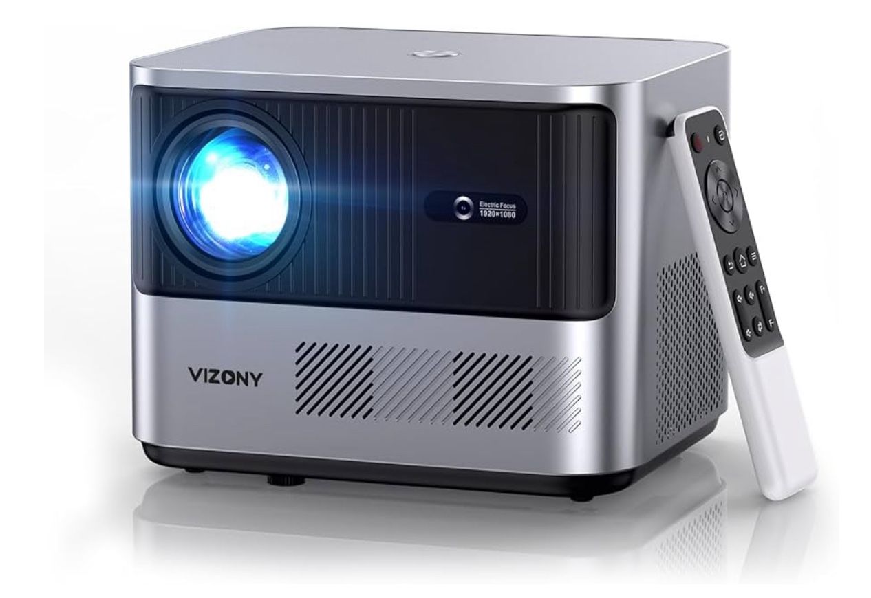 Brandnew FHD 1080P Projector 4K Support, 800ANSI 5G WiFi Bluetooth, Outdoor With Full-Sealed Engine/Electric Focus/4P4D/PPT/Zoom, Home Movie Compatibl